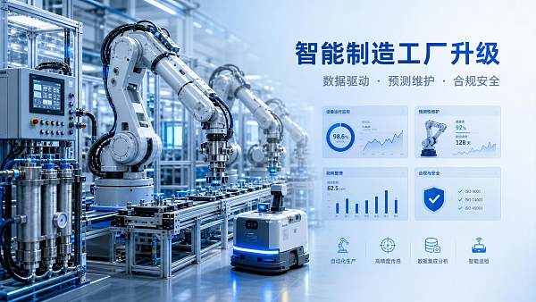 Smart Manufacturing Technology Trends Reshaping Plant Upgrades in 2026