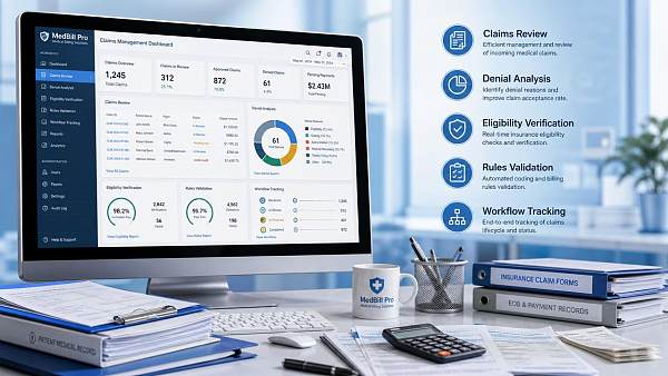 Medical Billing Software: Key Features That Reduce Claim Denials