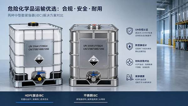 Intermediate Bulk Containers for Hazardous Materials: Compliance and Material Selection