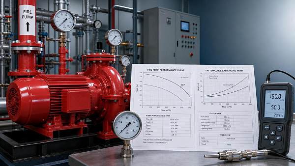 How to Read a Fire Pump Flow and Head Data Chart Correctly