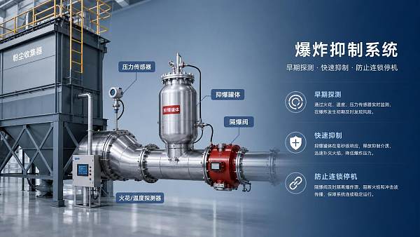 How Explosion Protection Suppression Systems Reduce Downtime Risk How Explosion Protection Suppression Systems Reduce Downtime Risk