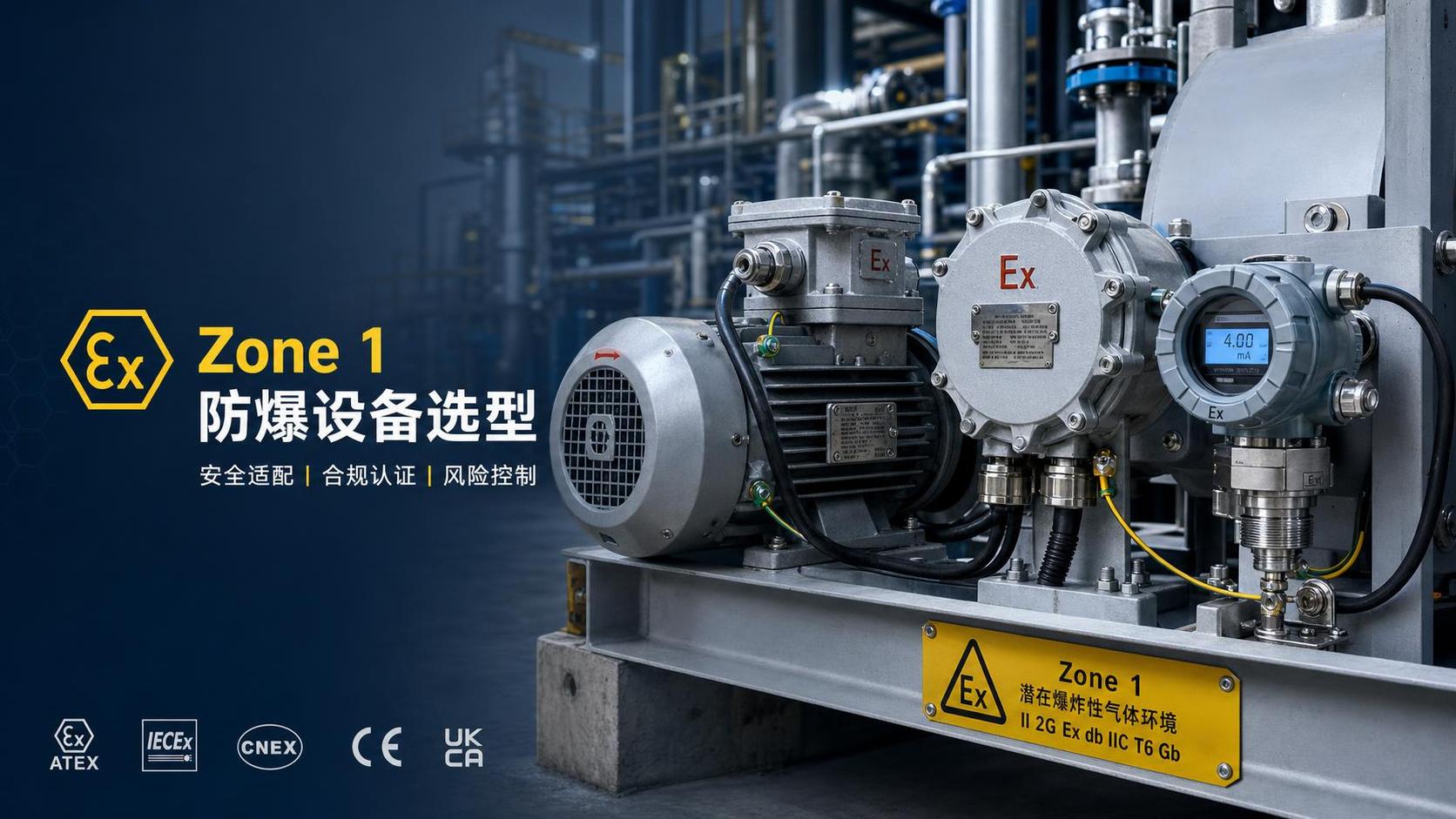 Explosion Protection Zone 1: Key Equipment Selection Risks