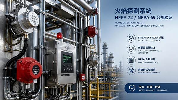 How to verify flame detection NFPA compliance before system approval