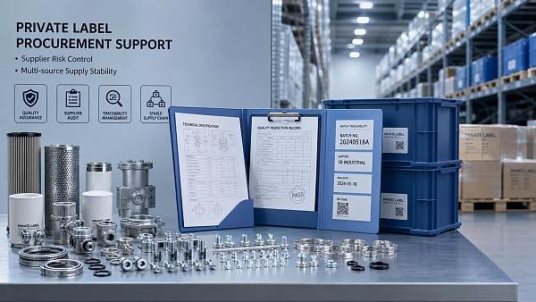 When does private label sourcing support for industrial products reduce supplier risk