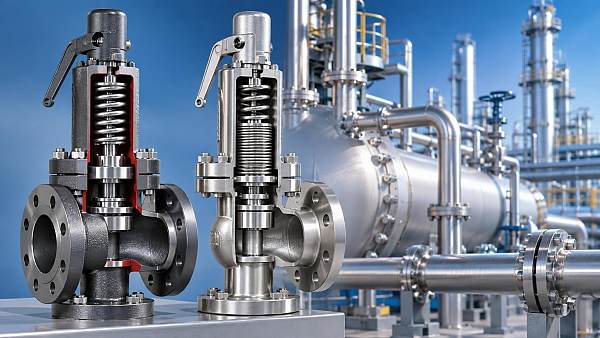 What drives safety relief valve price differences for the same size?