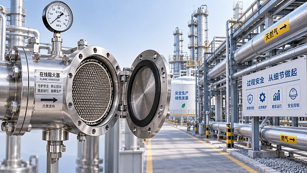 When does an inline flame arrestor need periodic inspection?