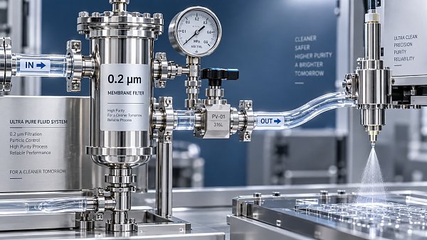 When 0.2 micron filtration systems are needed for critical process purity