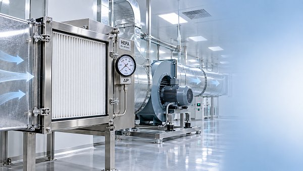 How HEPA filter pressure drop affects energy efficiency
