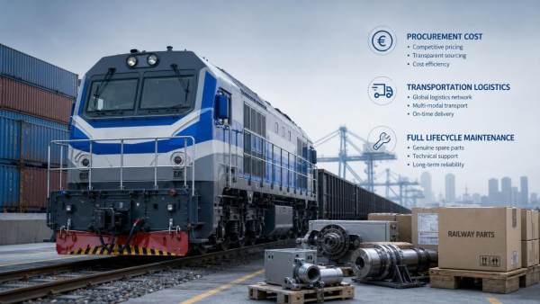 What changes the total cost of wholesale diesel electric locomotives?