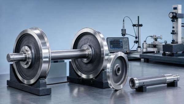 Railway wheelset wholesale quality checks that affect service life