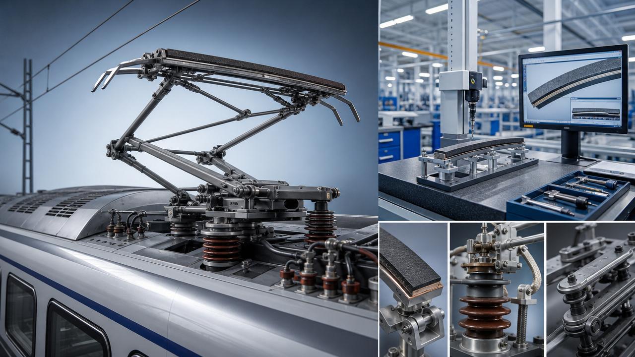 Locomotive pantograph factory selection mistakes that cause power loss