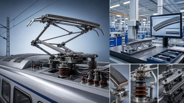 Locomotive pantograph factory selection mistakes that cause power loss