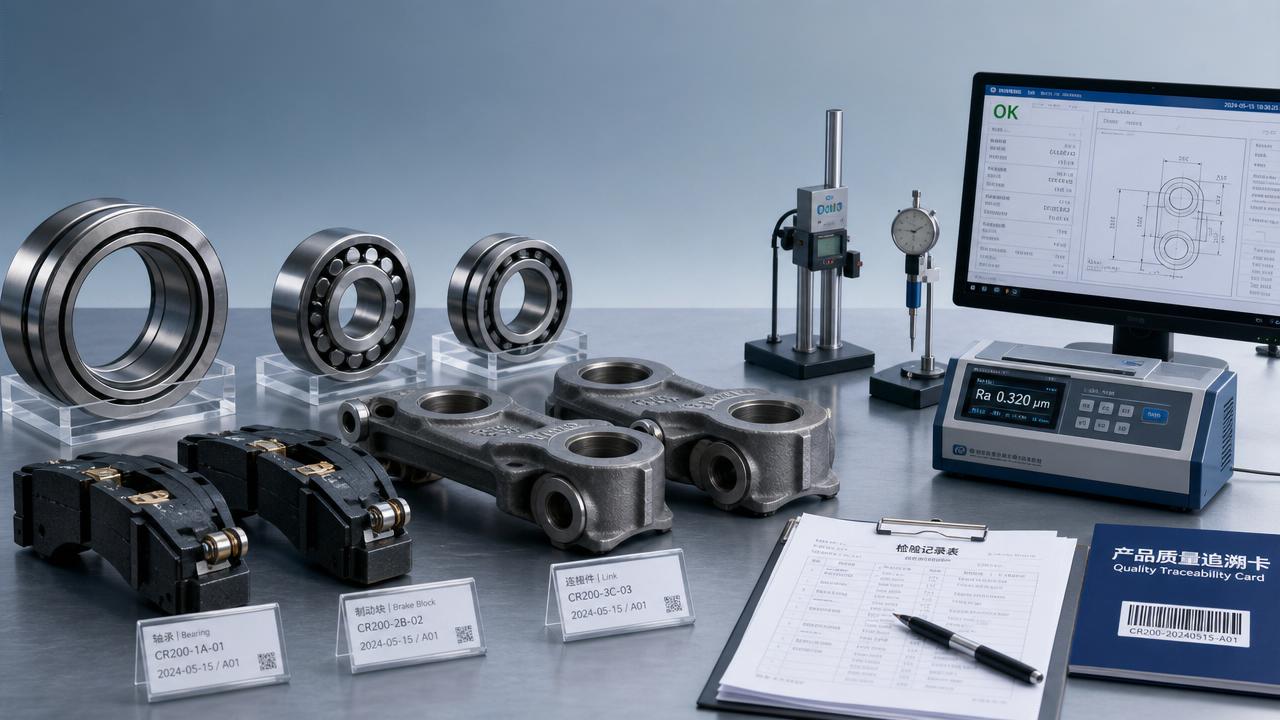 How to spot weak quality control in locomotive spare parts OEM