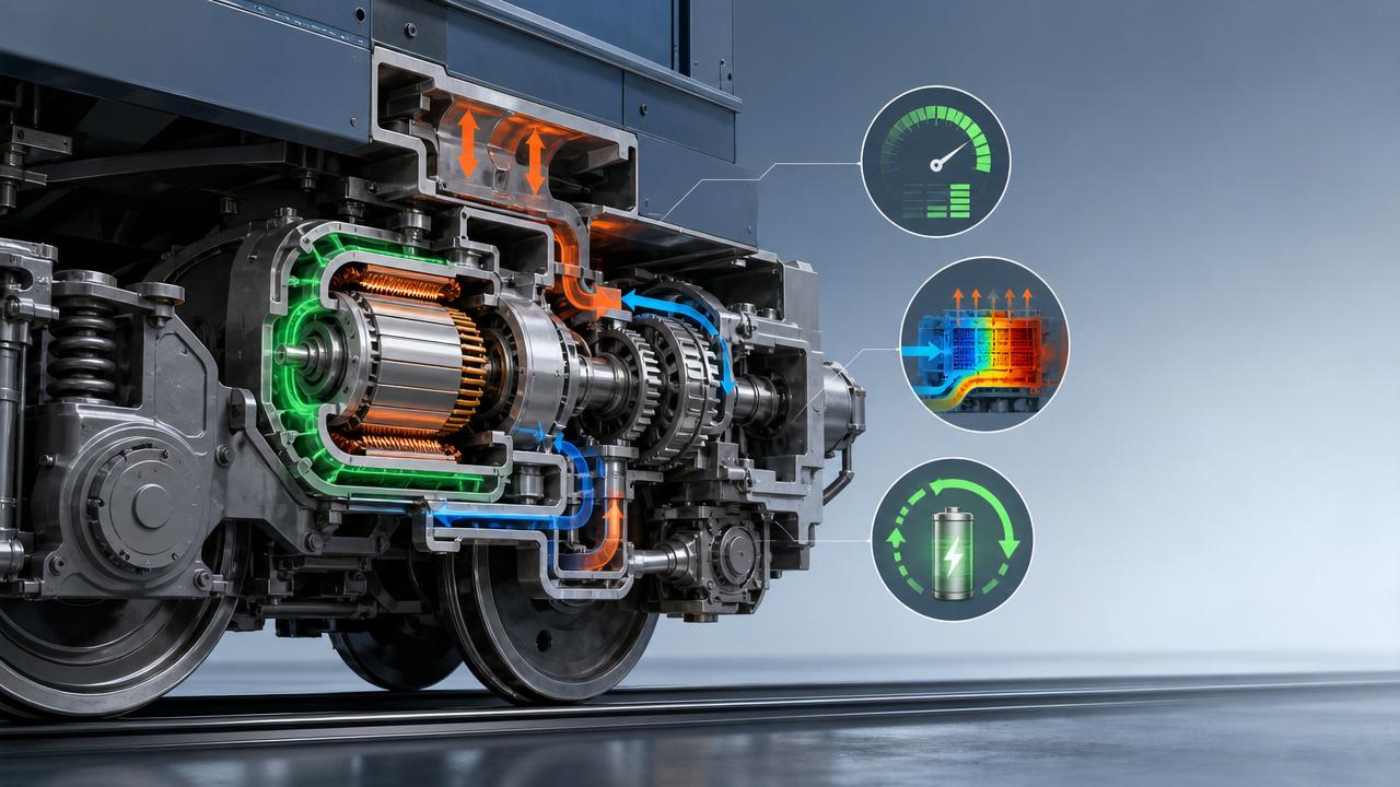 What traction motor efficiency benchmarks really matter?