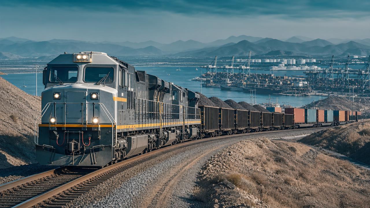 What changes locomotive fuel use per ton-km most?