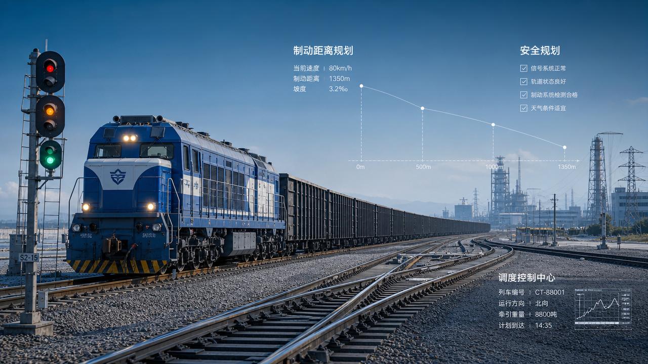 How railway braking distance metrics affect safety planning