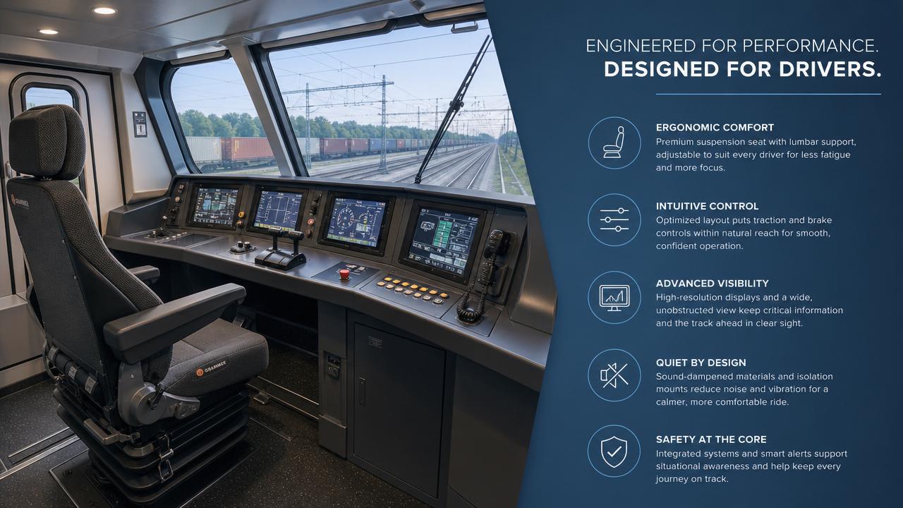 What cab ergonomics benchmarks reveal about driver fatigue