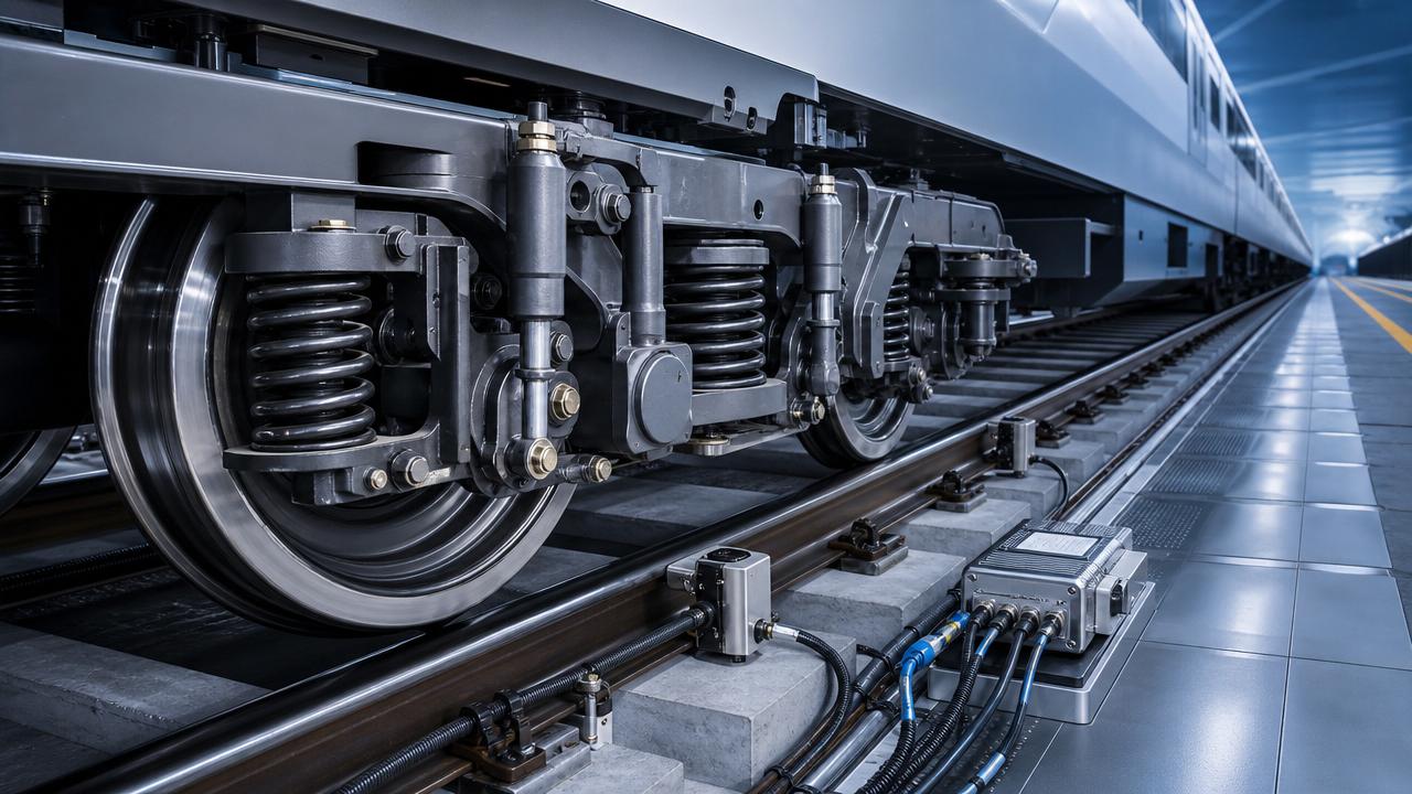 What railway suspension damping data says about ride stability
