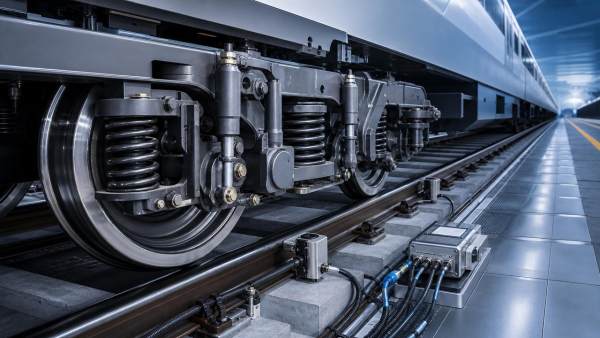 What railway suspension damping data says about ride stability