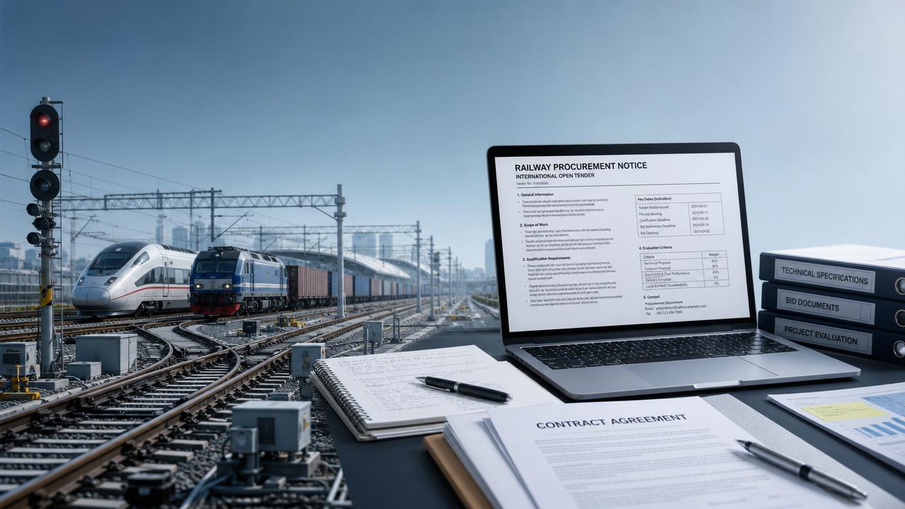 How to read global railway tender alerts 2026 correctly