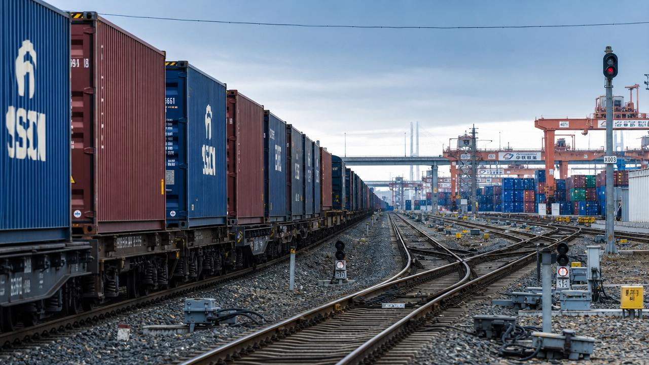 What delays continental logistics across rail corridors today?
