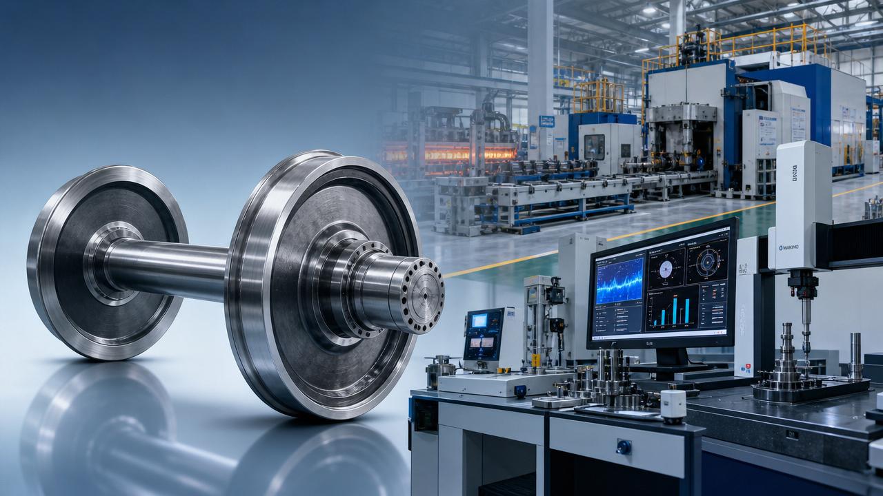 How to choose a railway axle manufacturer with stable quality