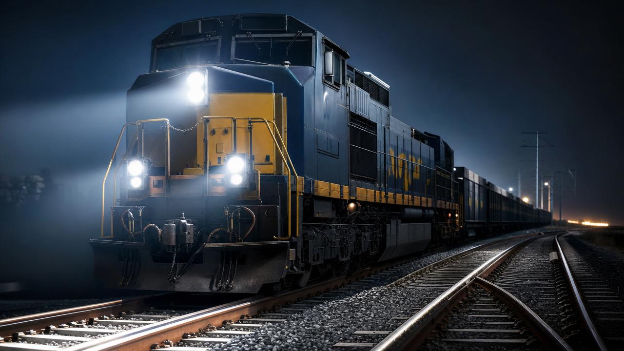 Locomotive Lighting System OEM Upgrades for Night Operations