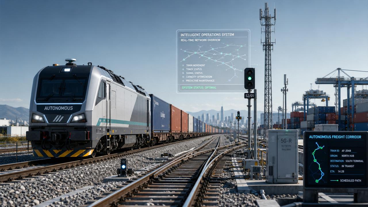 Future of Autonomous Freight Trains: What Deployment Still Requires