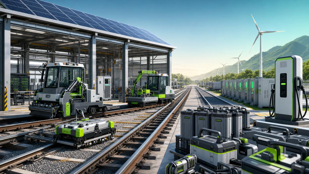 Industrial Environmental News and Renewable Energy in Rail Repair