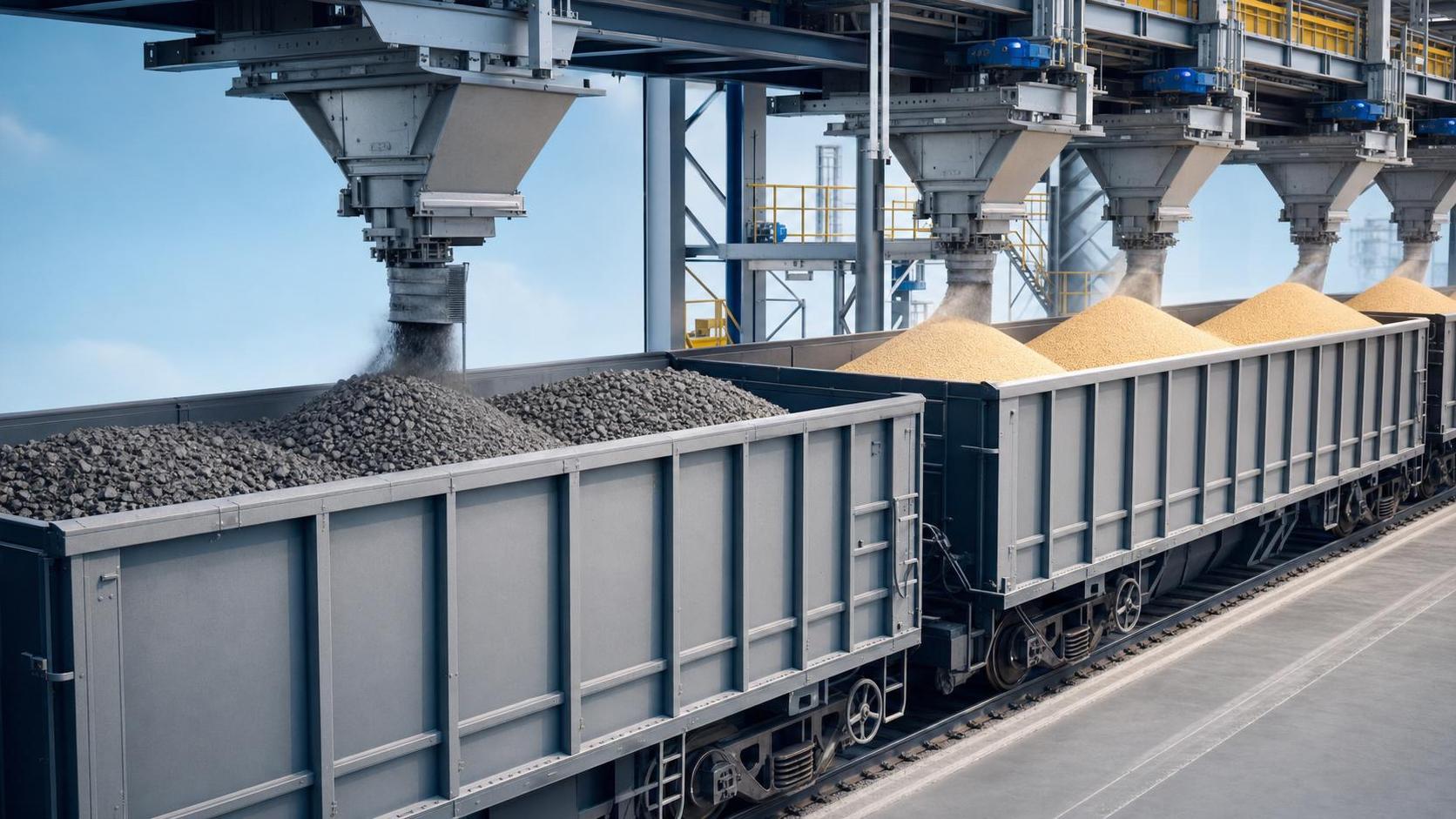 How Hopper Wagon Systems Improve Bulk Rail Loading Efficiency
