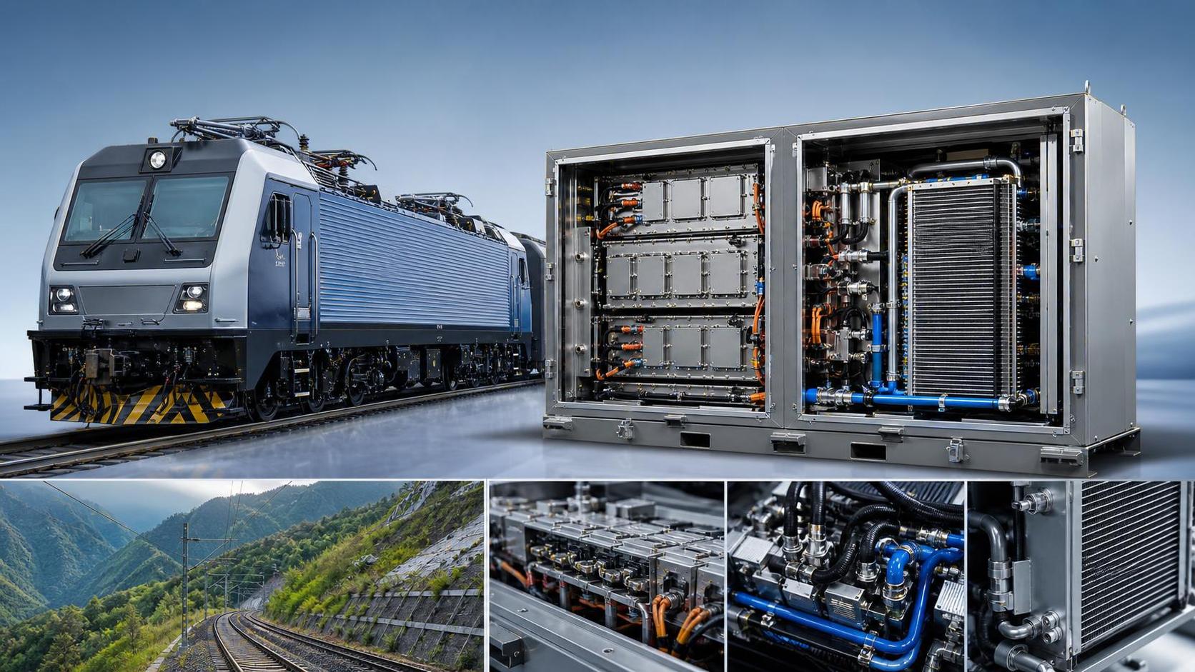 How to Size a Traction Inverter for Locomotives by Power, Duty Cycle, and Cooling