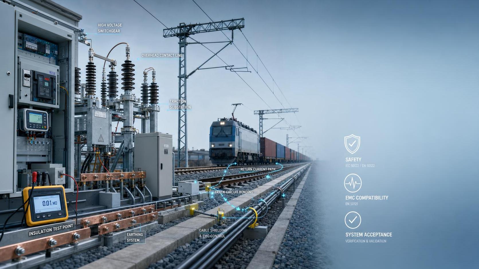 Railway Electrification Compliance: Key Standards, Tests, and Approval Risks
