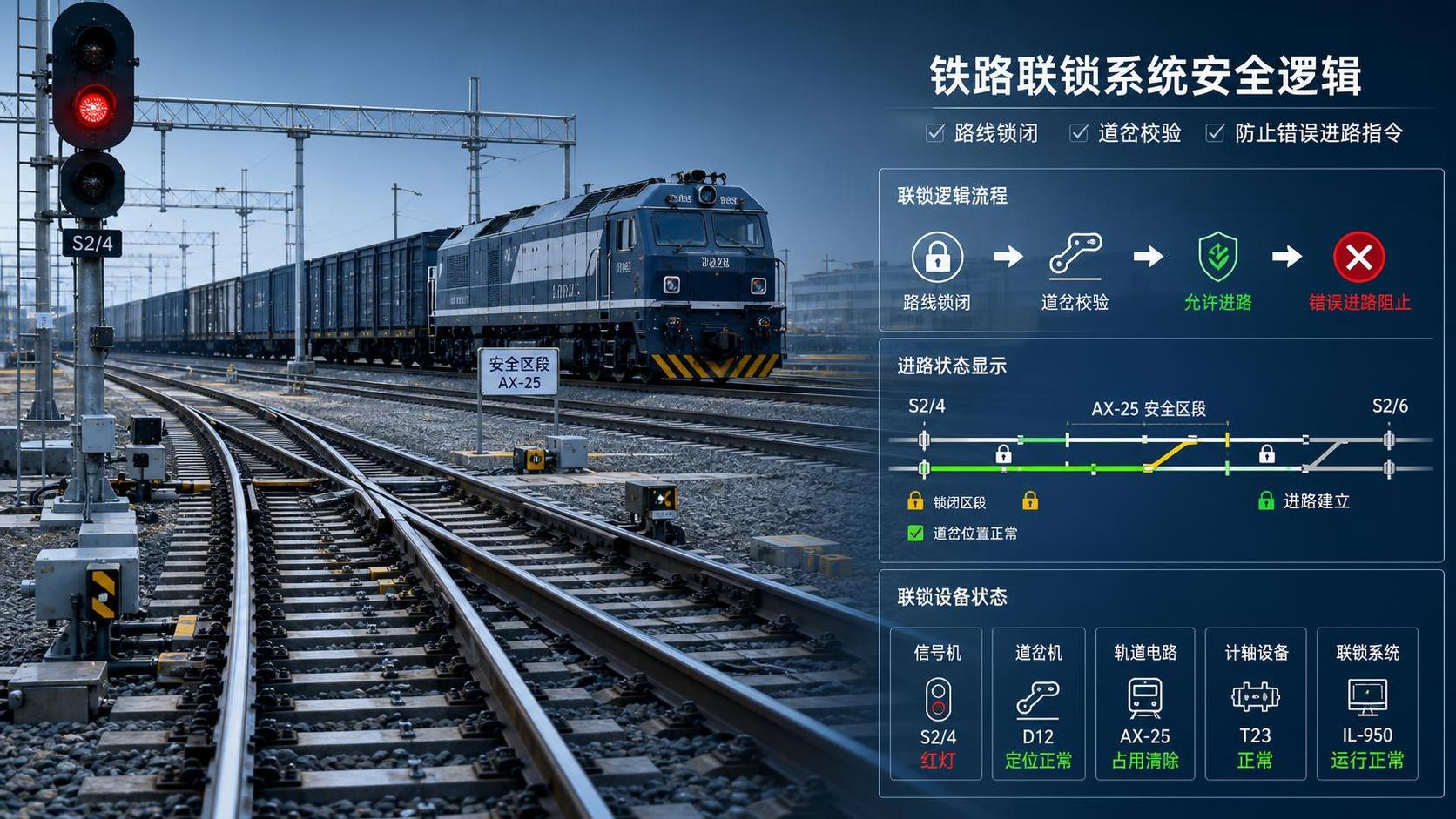 How Fail-Safe Railway Signaling Logic Prevents Unsafe Route Commands