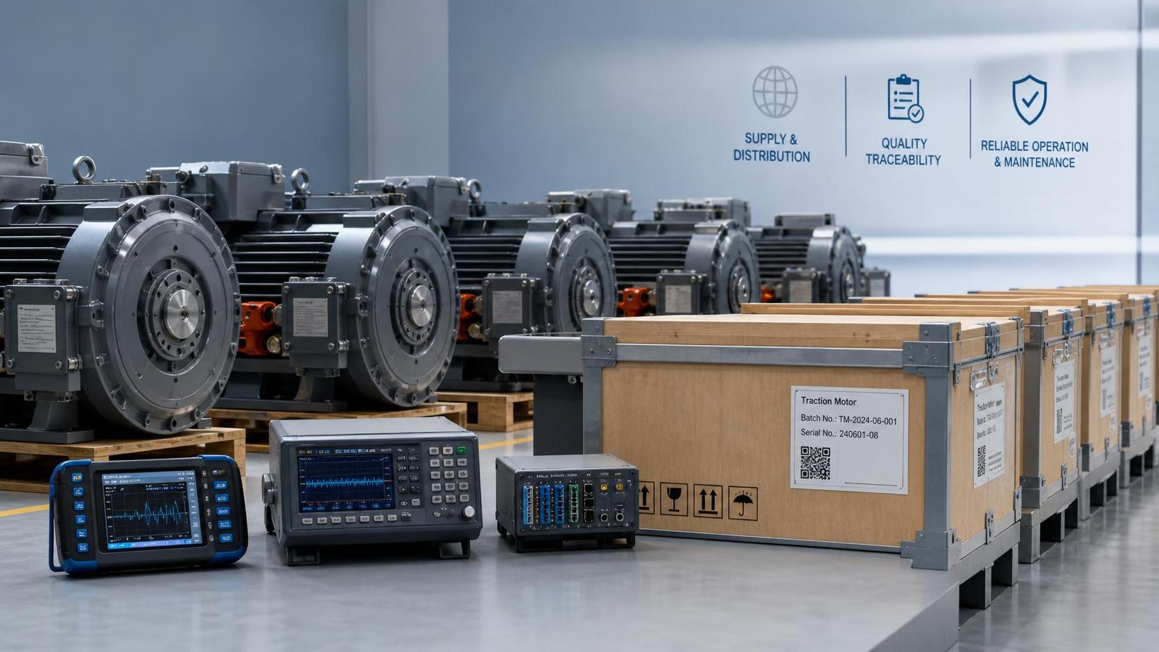 How to Evaluate a Rail Traction Motor Distributor for Fleet Reliability