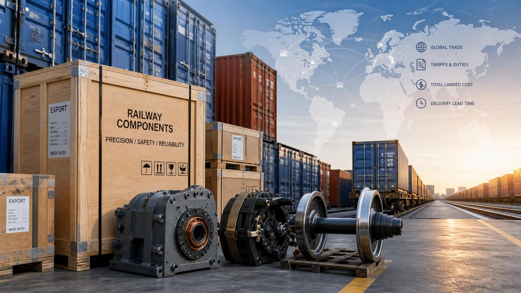 Global Machinery Parts Trade: How Tariffs and Lead Times Affect Buyers