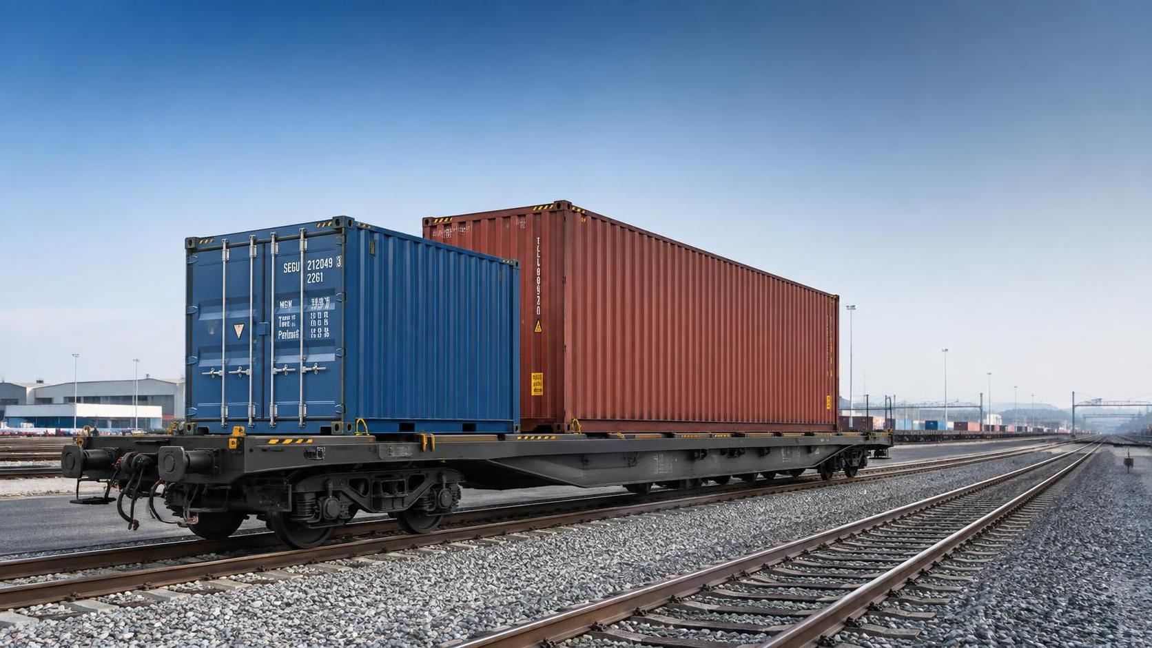 How to Choose an Intermodal Flat Wagon for Different Container Loads