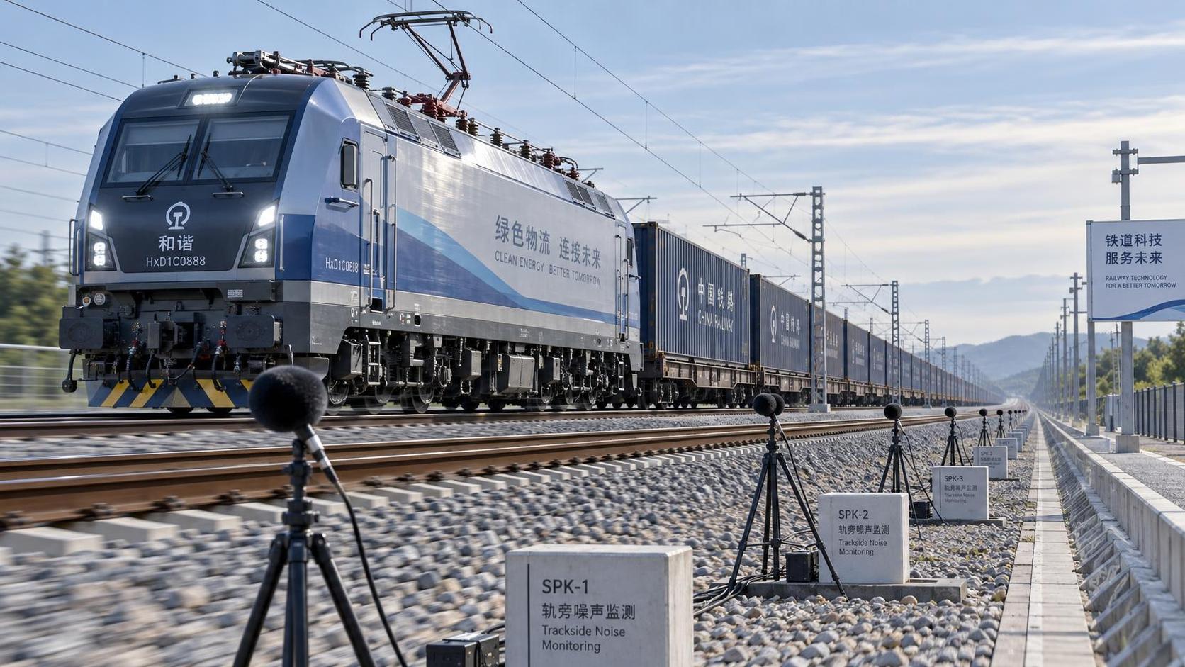 Electric Locomotive Noise Benchmarks: Measuring Compliance at Speed and Load