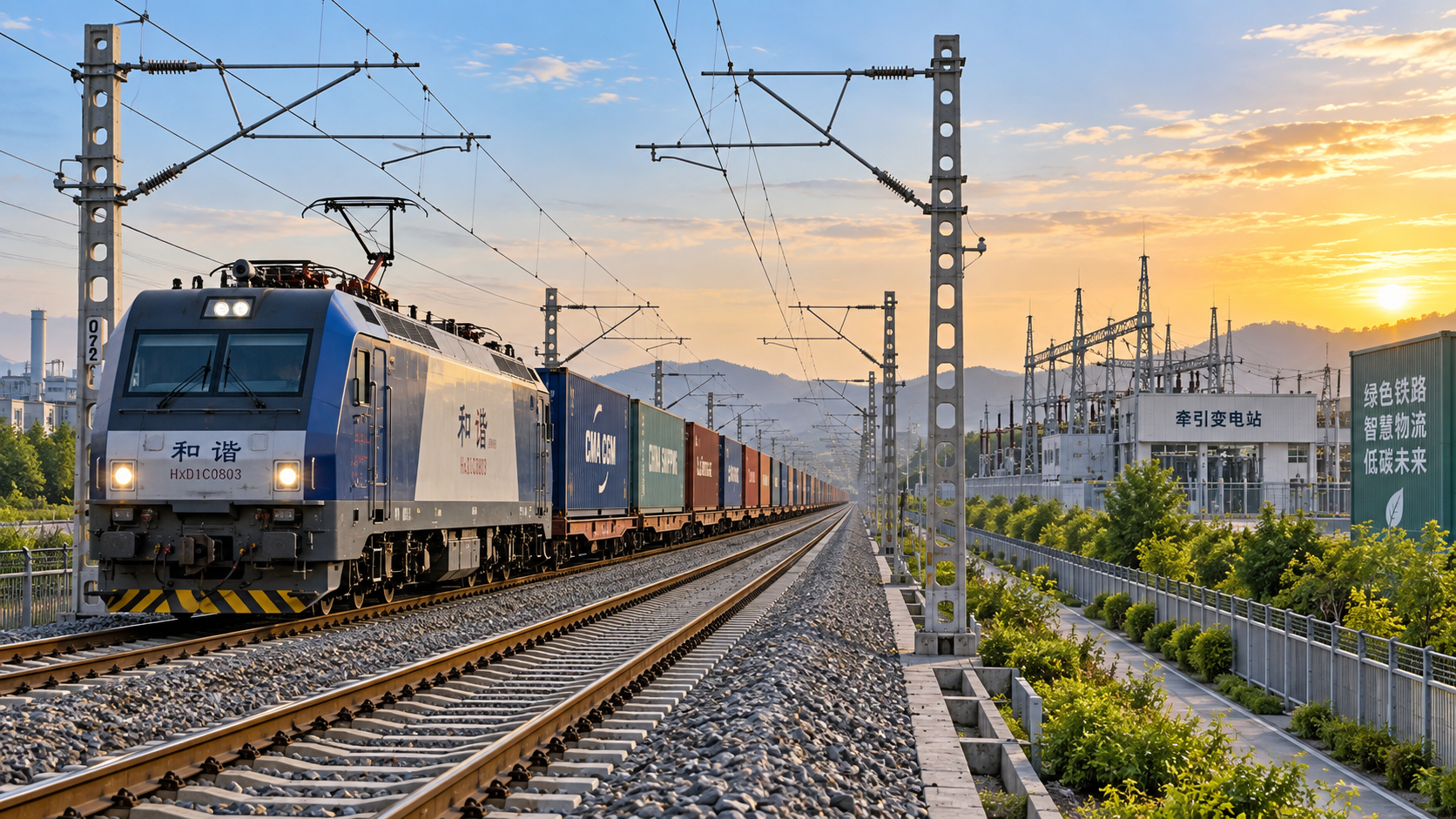 Rail Emissions Reduction Strategies for Diesel-to-Electric Transition