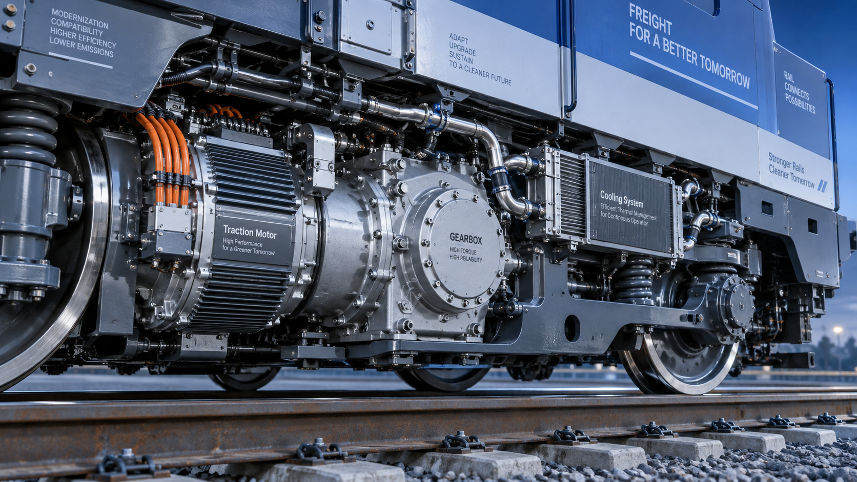 Selecting Rail Traction Motors for Locomotives: Torque, Duty Cycle, and Retrofit Fit