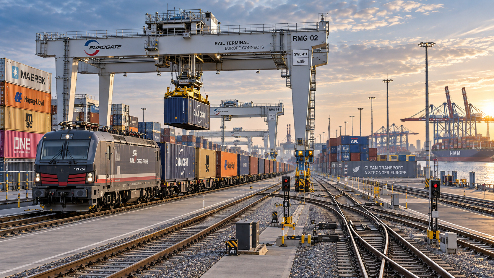 Choosing Rail Port Logistics Systems for High-Throughput European Terminals