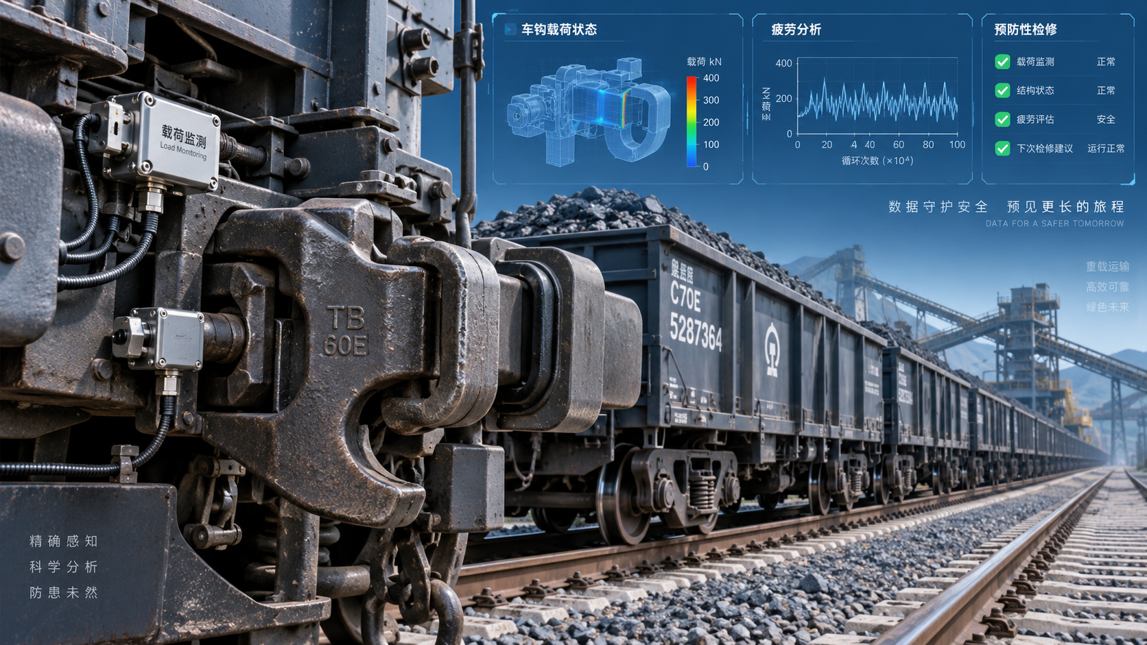 How Coupler Fatigue Data Analysis Sets Inspection Intervals for Heavy-Haul Fleets