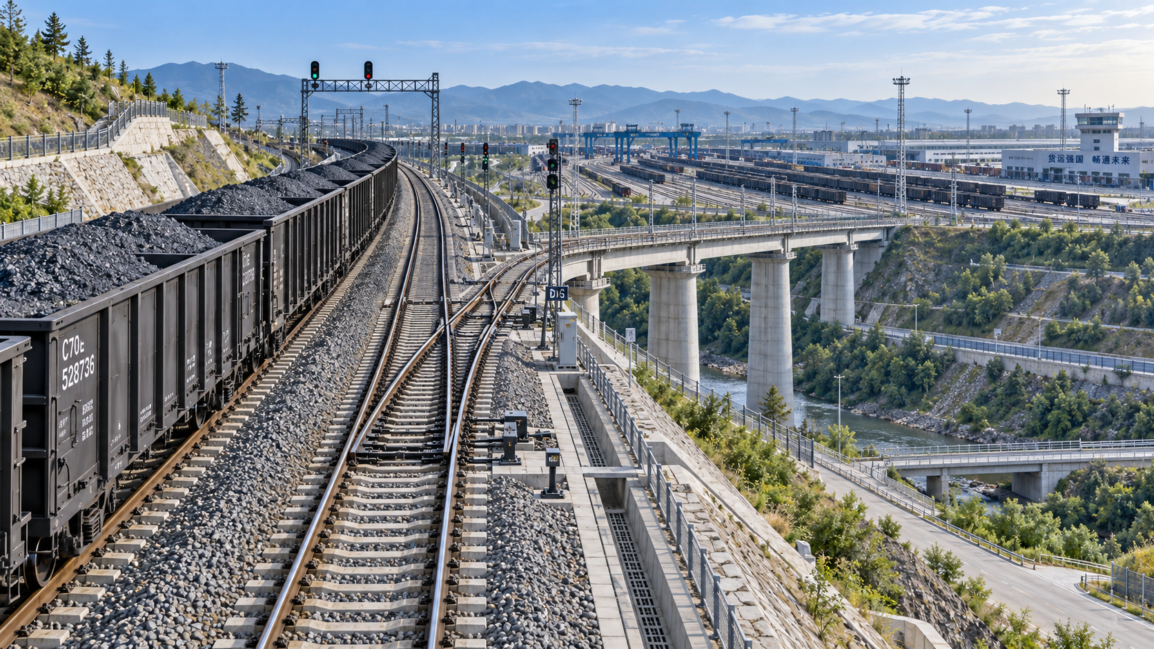 Designing Freight Rail Infrastructure for High-Axle-Load, High-Throughput Corridors
