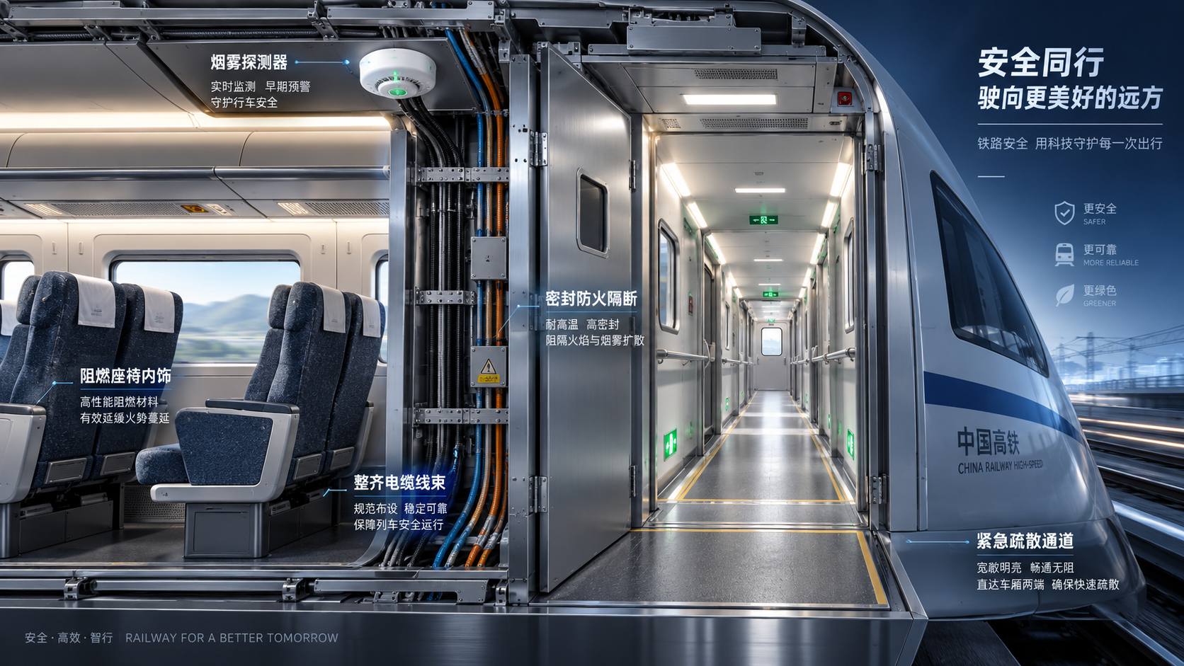 Rolling Stock Fire Safety: Key Design Measures and EN 45545 Compliance
