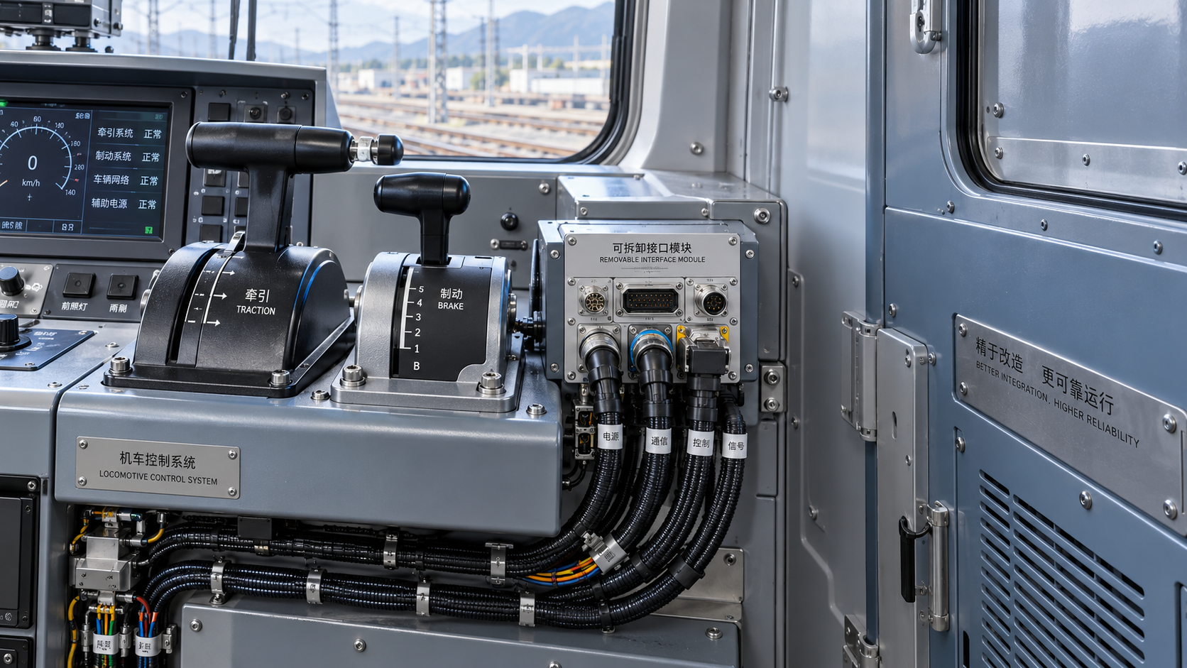 Choosing Locomotive Cab Control Equipment for a Fleet Retrofit