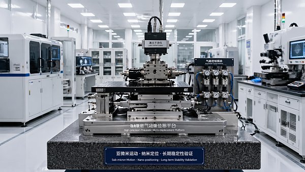 Sub-Micron Pneumatic Motion Is Possible, but Stability Is Hard