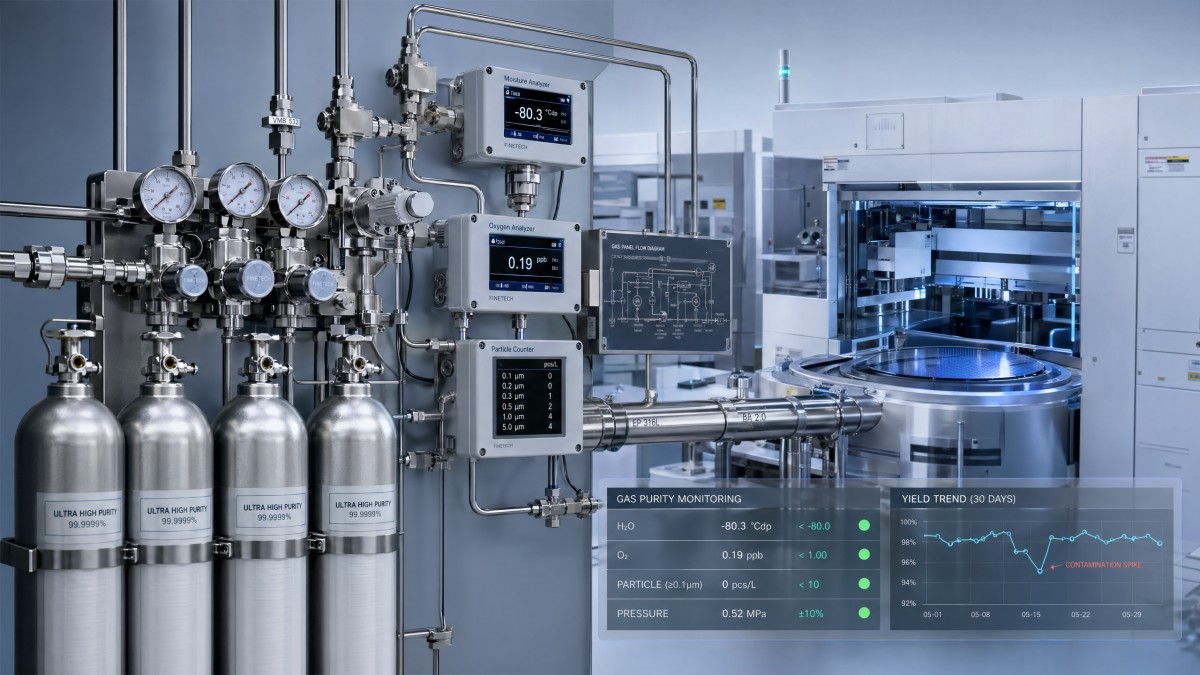 How Electronic Gases contamination shows up in yield How Electronic Gases contamination shows up in yield
