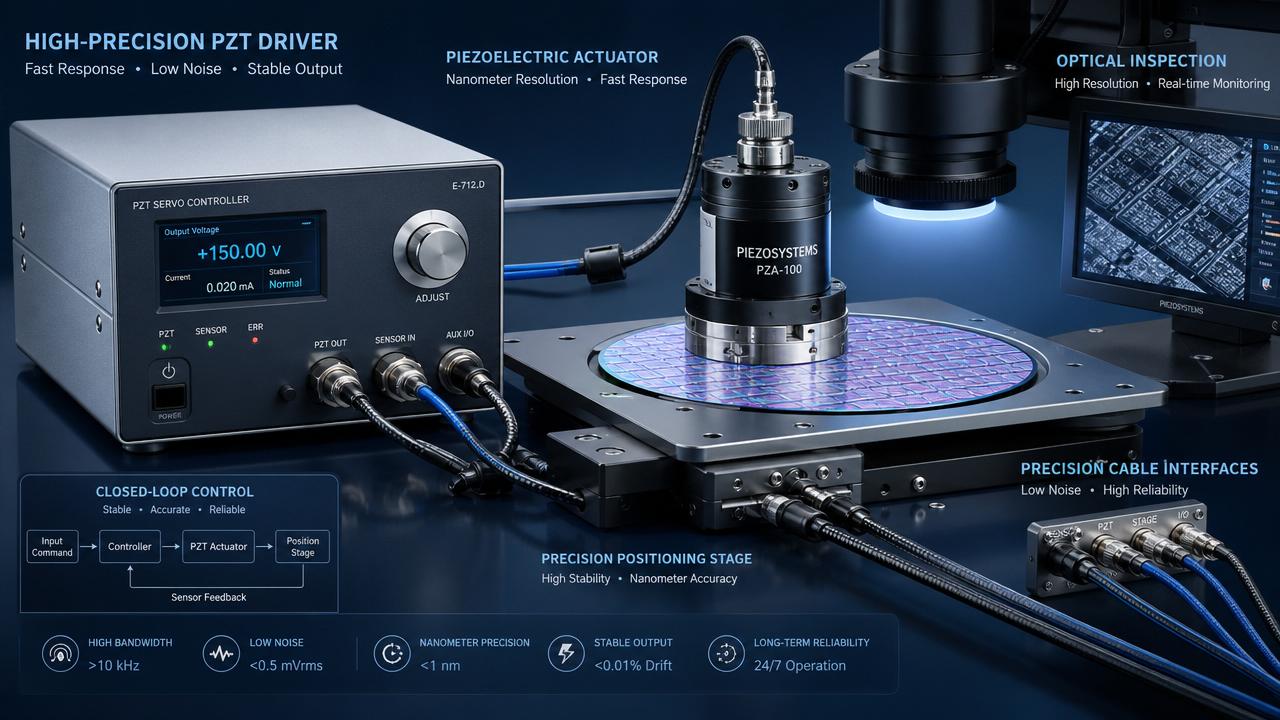 PZT Driver Manufacturer OEM Selection for Fast Response Control