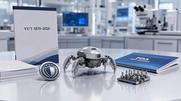 FDA Draft Guidance Requires YY/T 1879-2026 Compliance for Micro-Robots