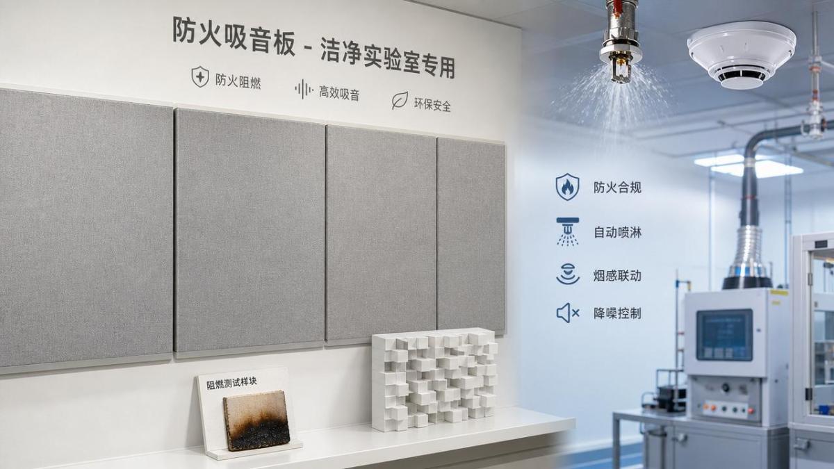Fire Retardant Acoustic Panels: Safety vs Sound Control
