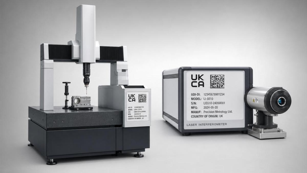 UK Mandates UDI + Implant Card Rules for CMMs and Laser Interferometers
